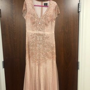 Adrianna Papell embellished gown